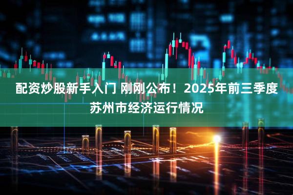 配资炒股新手入门 刚刚公布！2025年前三季度苏州市经济运行情况